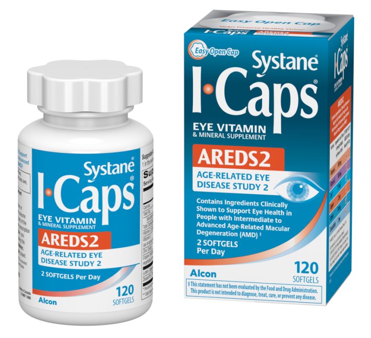 I-Caps AREDS2 Bottle and Box