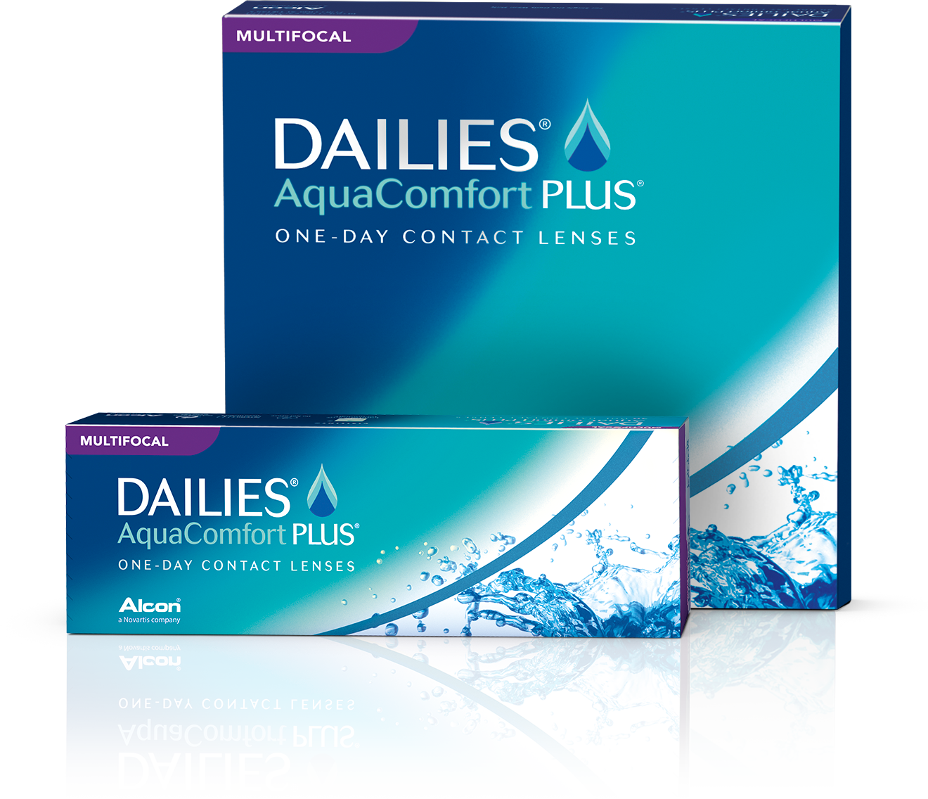 Dailies AcquComfort Plus Multifocal Box