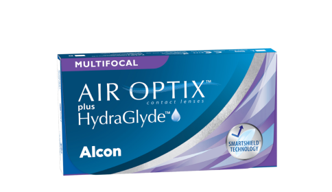 AirOptix plus HydraGlyde Multifocal Box