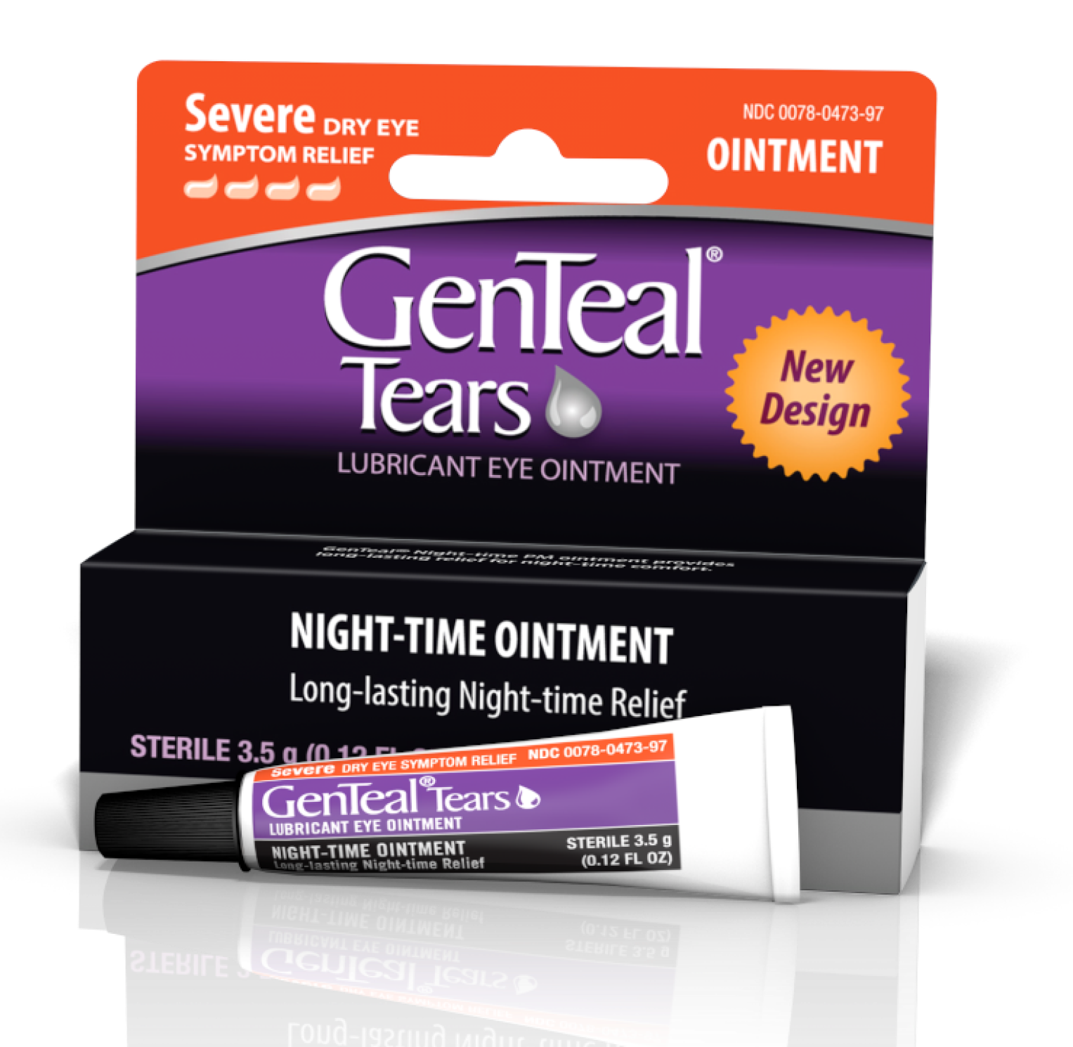 GenTeal Tears Box and Ointment Vial